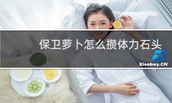 保卫萝卜怎么攒体力石头