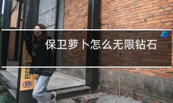 保卫萝卜怎么无限钻石