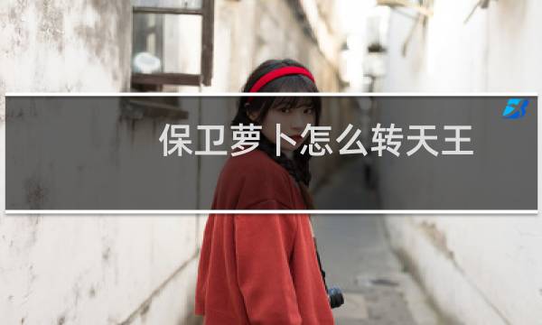 保卫萝卜怎么转天王