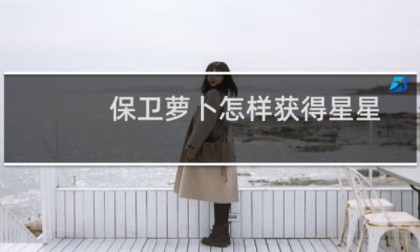 保卫萝卜怎样获得星星