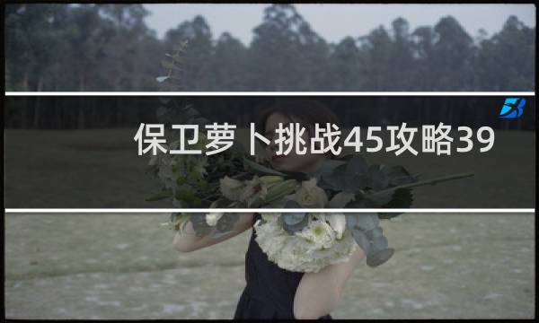 保卫萝卜挑战45攻略39