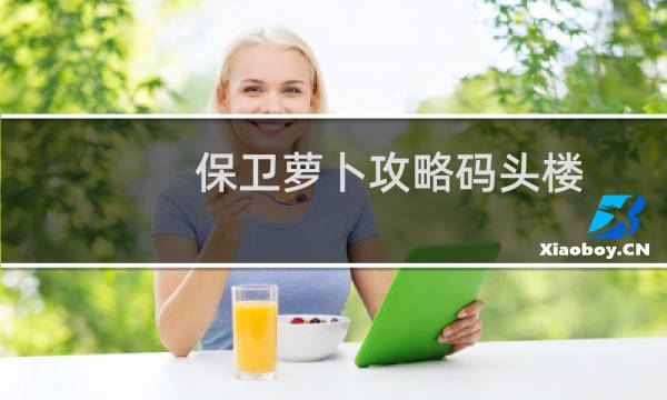 保卫萝卜攻略码头楼
