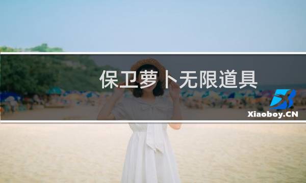 保卫萝卜无限道具