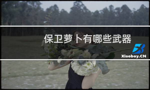 保卫萝卜有哪些武器