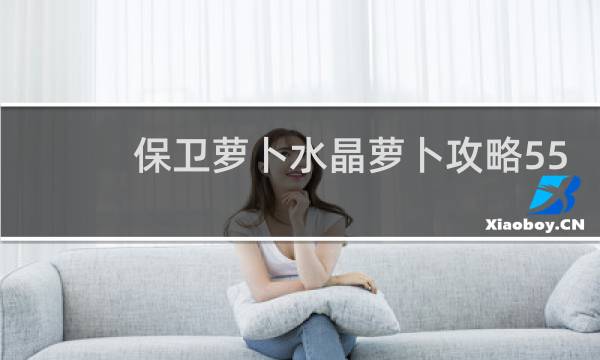 保卫萝卜水晶萝卜攻略55