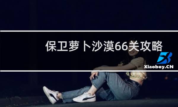 保卫萝卜沙漠66关攻略