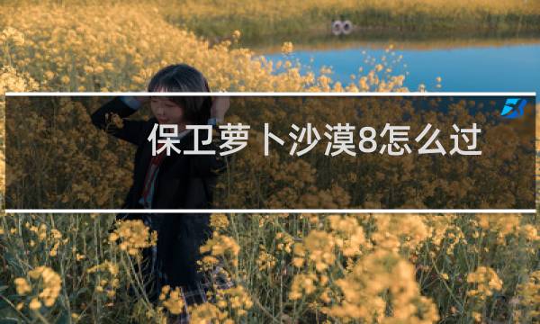 保卫萝卜沙漠8怎么过