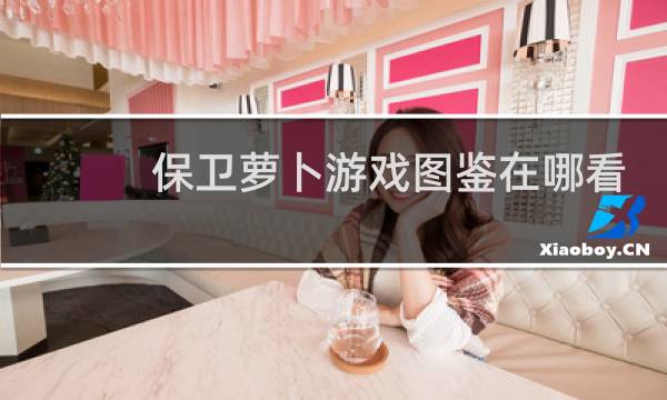 保卫萝卜游戏图鉴在哪看
