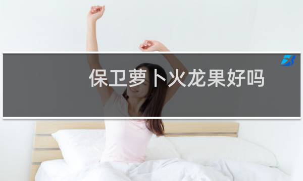 保卫萝卜火龙果好吗