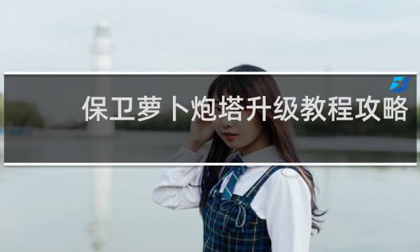 保卫萝卜炮塔升级教程攻略