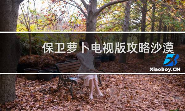 保卫萝卜电视版攻略沙漠