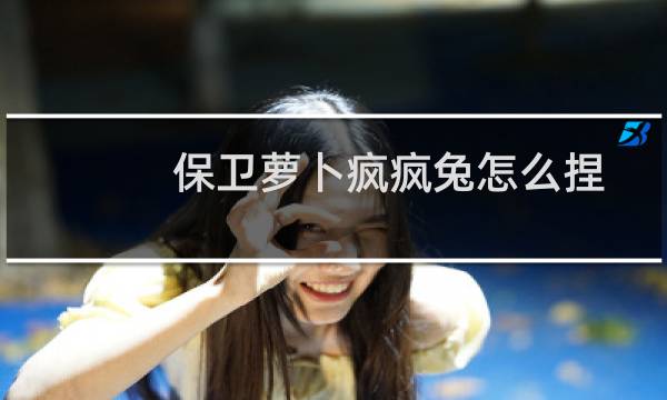 保卫萝卜疯疯兔怎么捏