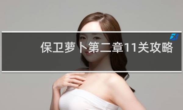 保卫萝卜第二章11关攻略