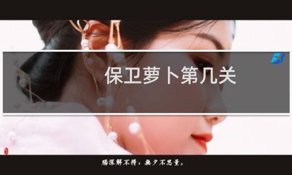 保卫萝卜第几关