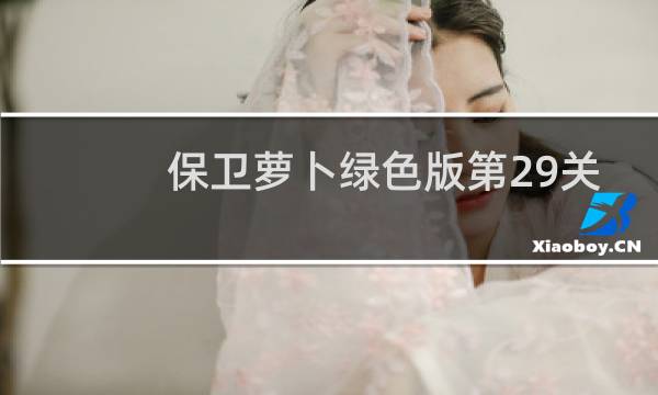 保卫萝卜绿色版第29关