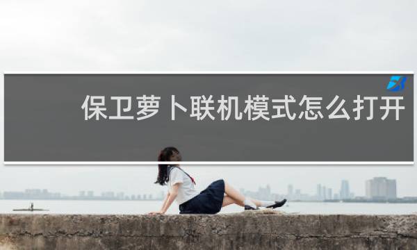 保卫萝卜联机模式怎么打开