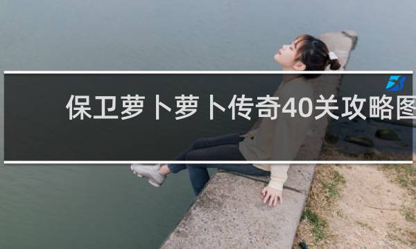 保卫萝卜萝卜传奇40关攻略图