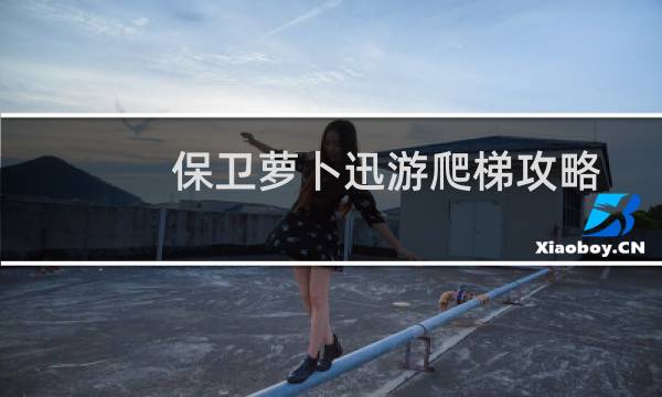 保卫萝卜迅游爬梯攻略