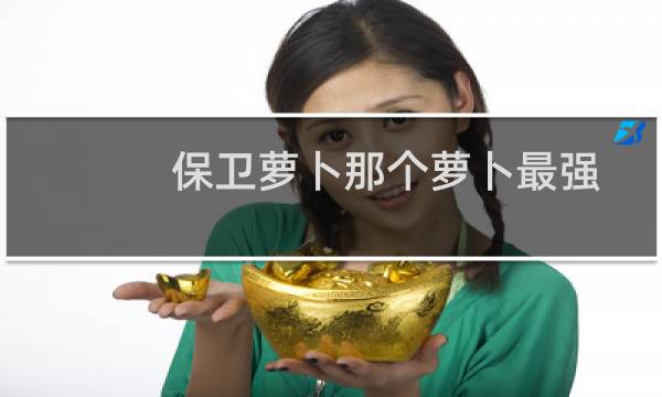保卫萝卜那个萝卜最强