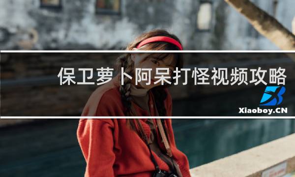 保卫萝卜阿呆打怪视频攻略