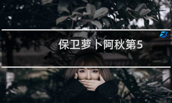 保卫萝卜阿秋第5