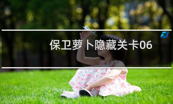 保卫萝卜隐藏关卡06