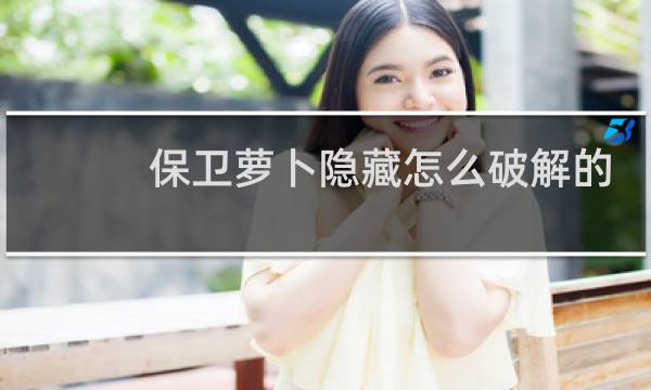 保卫萝卜隐藏怎么破解的