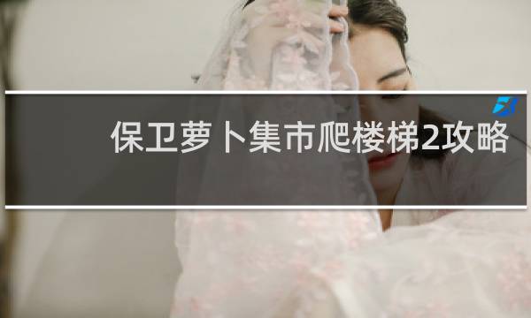 保卫萝卜集市爬楼梯2攻略