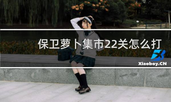 保卫萝卜集市22关怎么打