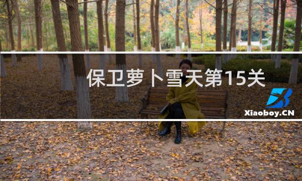 保卫萝卜雪天第15关