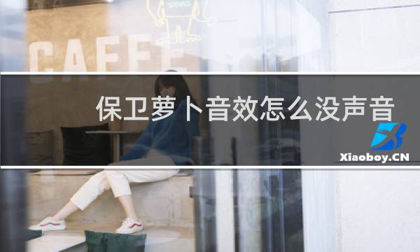 保卫萝卜音效怎么没声音