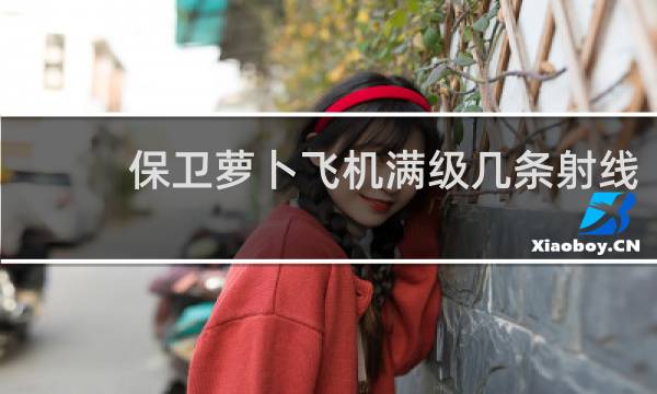 保卫萝卜飞机满级几条射线