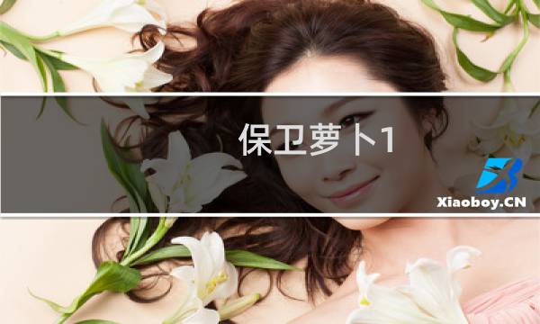 保卫萝卜1 攻略 沙漠9