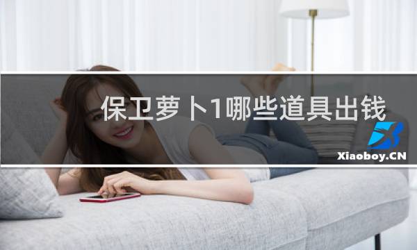 保卫萝卜1哪些道具出钱