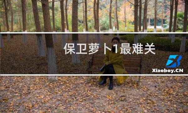 保卫萝卜1最难关