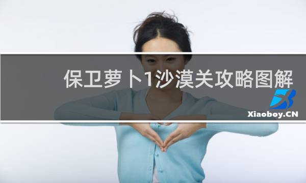 保卫萝卜1沙漠关攻略图解