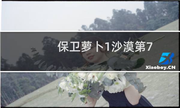 保卫萝卜1沙漠第7