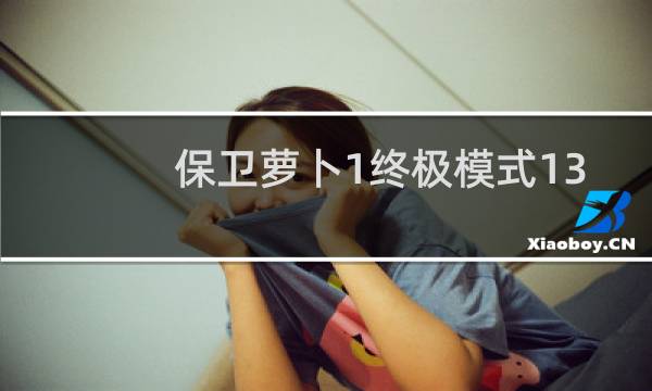 保卫萝卜1终极模式13