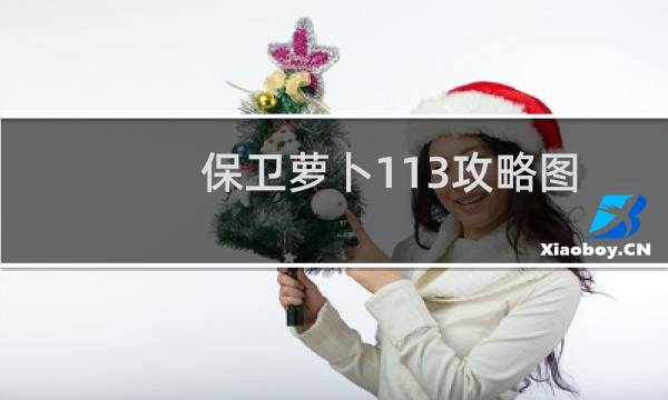 保卫萝卜113攻略图