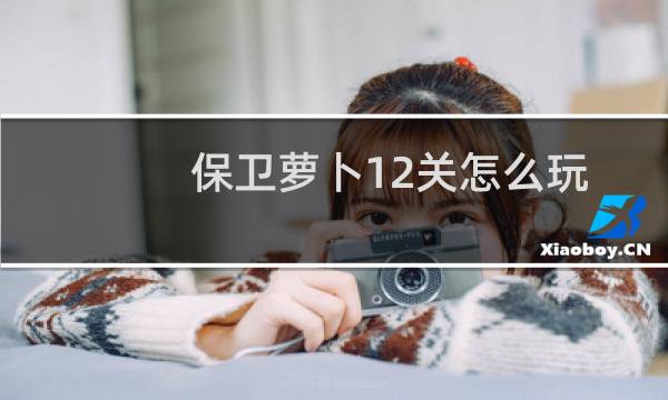 保卫萝卜12关怎么玩