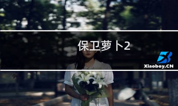 保卫萝卜2 l5视频攻略