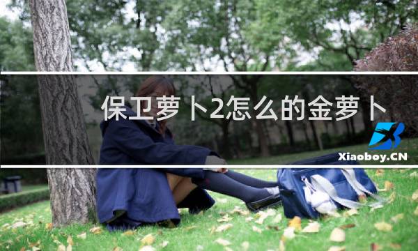 保卫萝卜2怎么的金萝卜