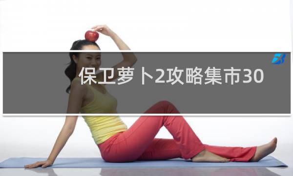 保卫萝卜2攻略集市30