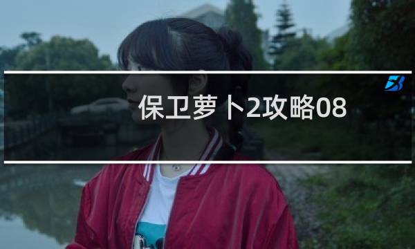 保卫萝卜2攻略08