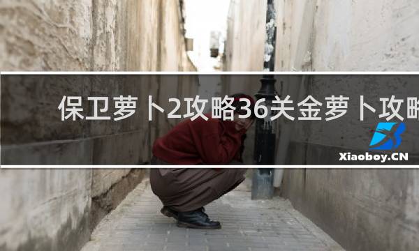 保卫萝卜2攻略36关金萝卜攻略