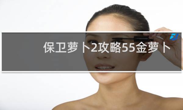 保卫萝卜2攻略55金萝卜