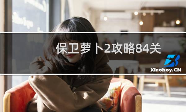 保卫萝卜2攻略84关