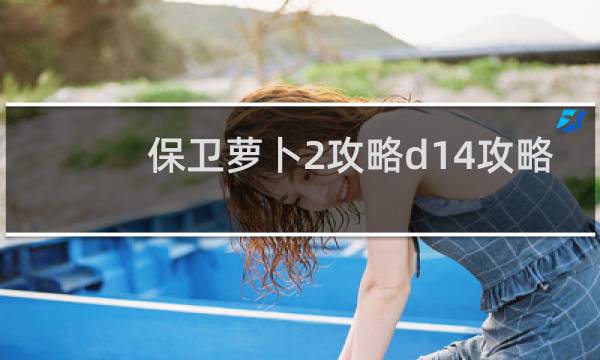 保卫萝卜2攻略d14攻略