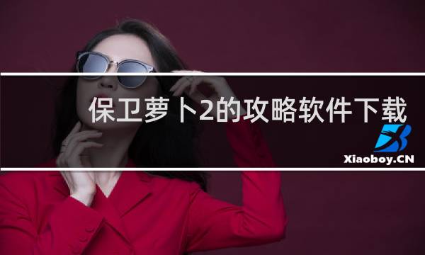 保卫萝卜2的攻略软件下载
