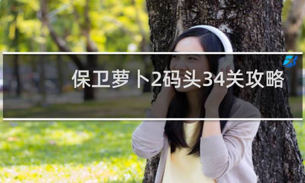保卫萝卜2码头34关攻略